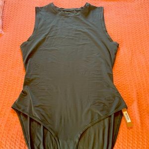 Skims Crew Neck Bodysuit Deep Sea XL